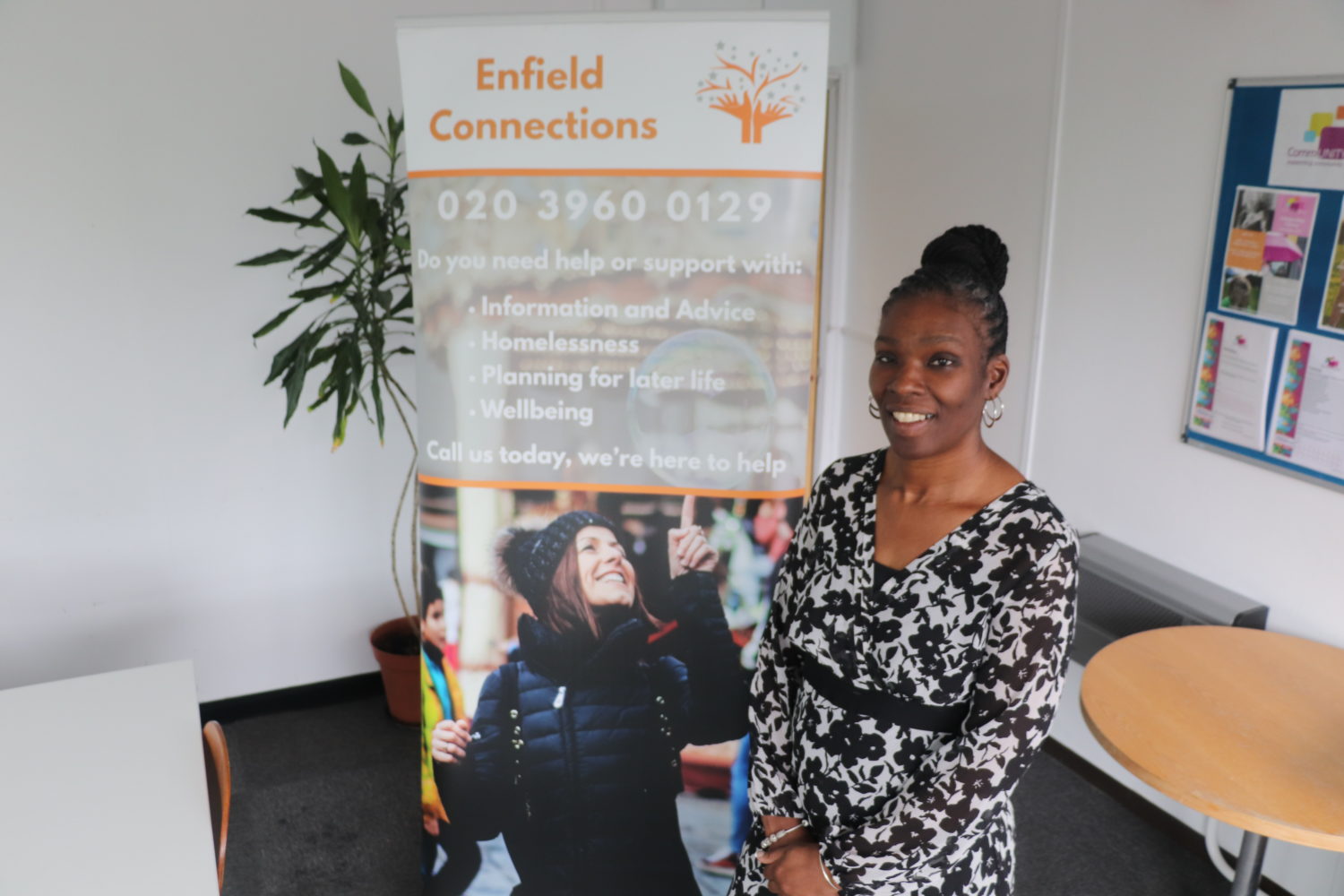 Angela Greaves is the new programme manager at Enfield Connections