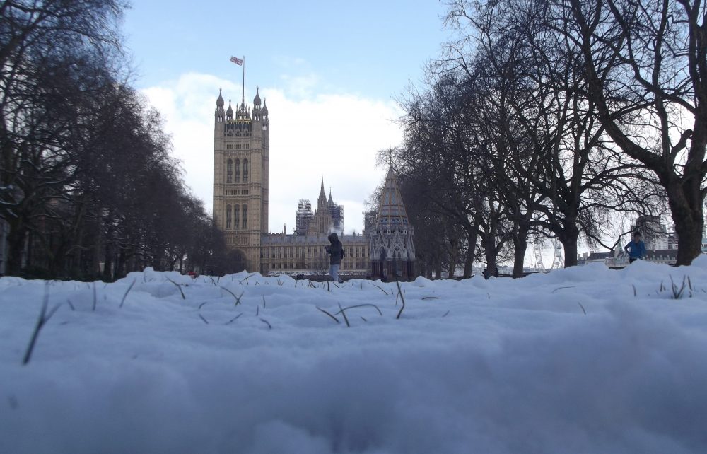 Snow in Westminster