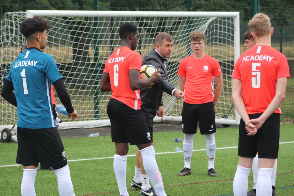 Hertfordshire-based EDSV Academy has formed a new partnership with Enfield Town FC (credit EDSV Academy)