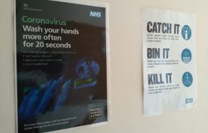 Coronavirus advice posters