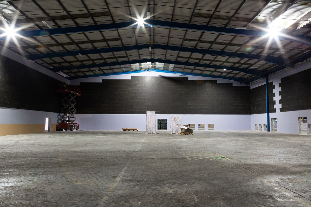 OMA Film Studios in Enfield Lock is the size of two football pitches
