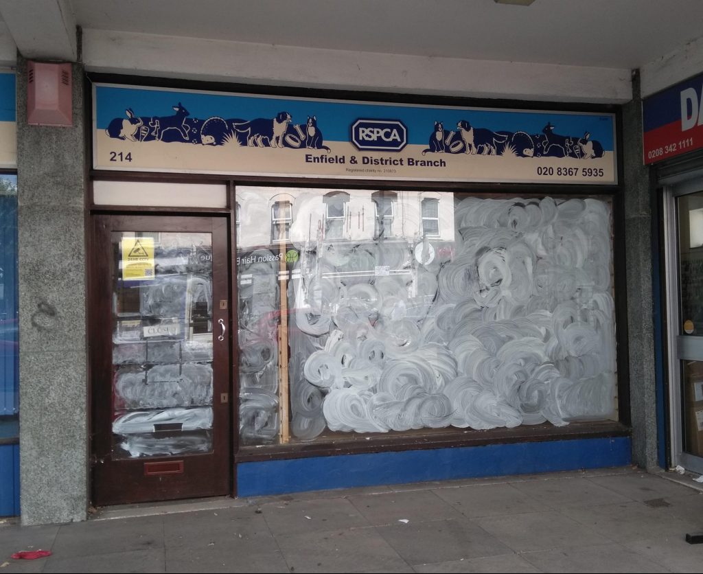 This RSPCA charity shop in Baker Street has permanently closed