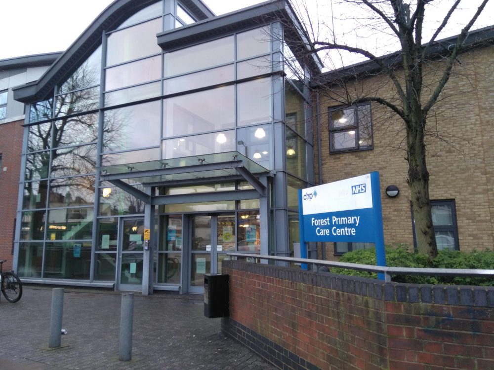 Forest Primary Care Centre in Hertford Road, Edmonton Green