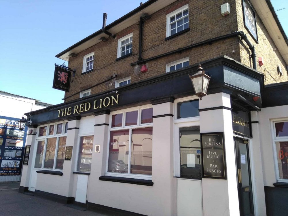 The Red Lion in Hertford Road, Enfield Highway