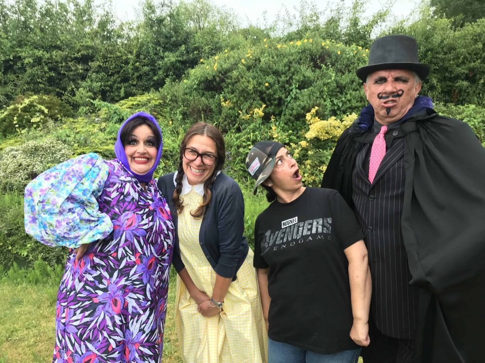 Hazelwood Players are performing a summer pantomime at Broomfield Park called 'So What Stories'