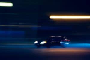 Speeding car (credit Benjamin Lehman/Unsplash)