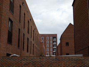 New housing recently completed at Enfield Council's 'Electric Quarter' development in Ponders End