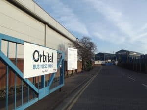Orbital Business Park, which includes most of the development sites earmarked for phase two of Meridian Water
