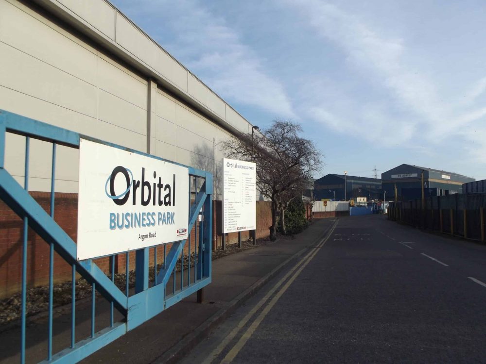 Orbital Business Park, which includes most of the development sites earmarked for phase two of Meridian Water