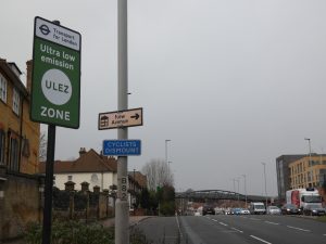 The Ultra Low Emission Zone was expanded to the North Circular in October, but not beyond it