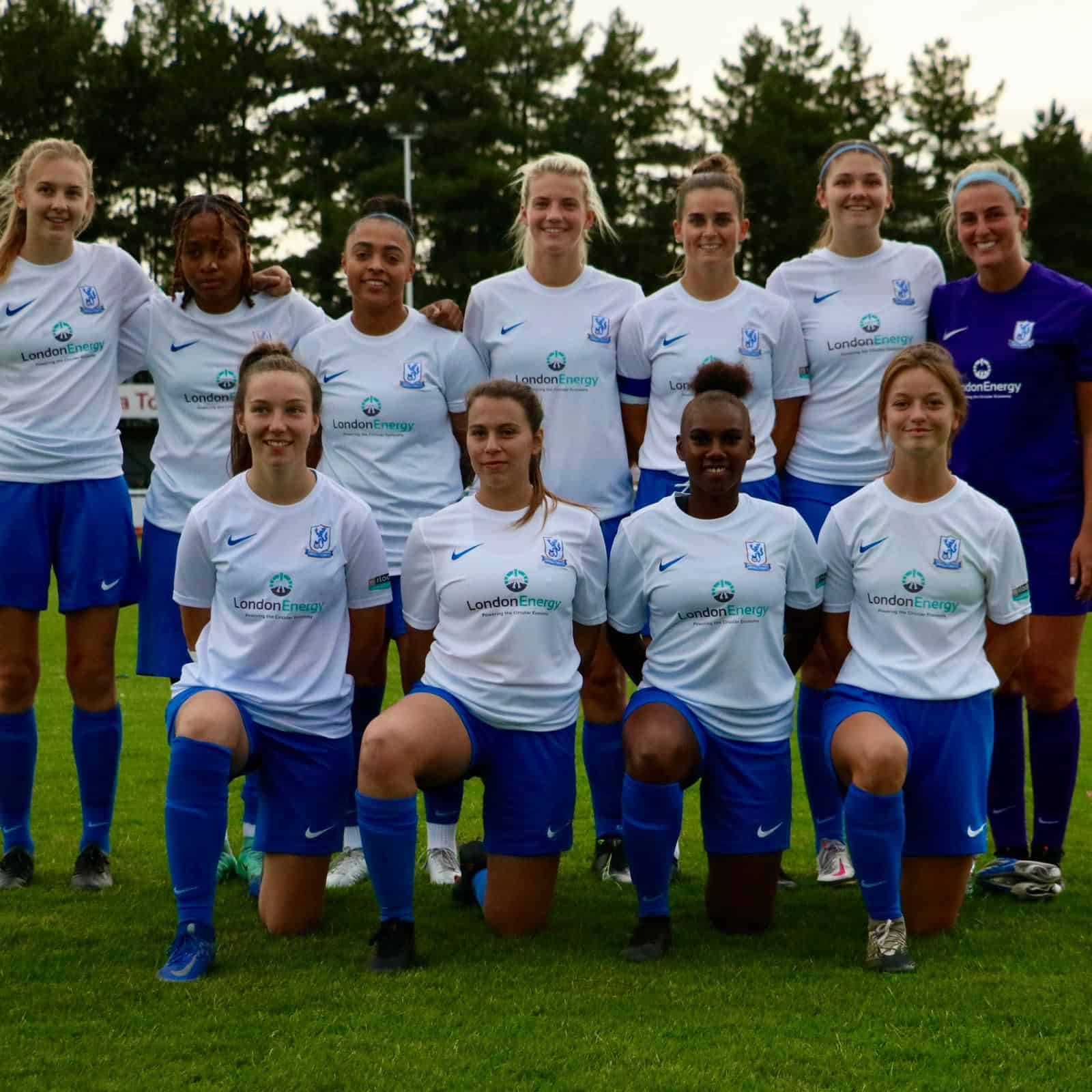 The current Enfield Town Ladies squad