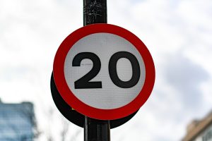 20mph sign