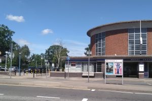 The car park at Arnos Grove Station has capacity for 292 cars but will soon be closed