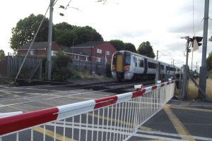 The level crossing in Brimsdown (archive pic)