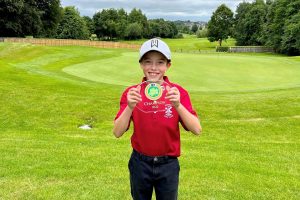 Freddie Buck on the golf course