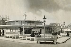 Southgate Station as it looked soon after its opening in 1933