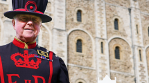 Chief yeoman warder Pete McGowran, a competition judge, at the Tower of London (credit Historic Royal Palaces)