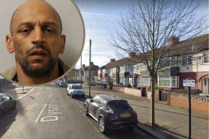 Dysons Road in Edmonton and (inset) Marco Marques Correia