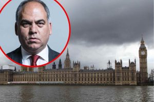 Bambos Charalambous has been suspended by the Labour Party (inset credit parliament.uk)
