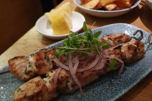Chicken souvlaki