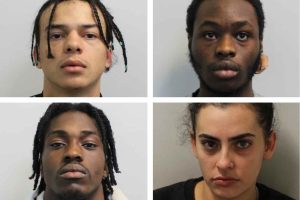 Pictured clockwise from left; Michael Dos Santos, Enriko Kadima, Junior Monakana and Sabriye Remzi