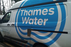 A Thames Water van