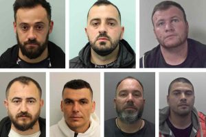 Clockwise from top left; Dimitraki Nika, Arlin Leka, Doru-Emil Moldovan, Kristian Agolli, Aldis Cseplye, Sorin Holerca, Jozef Szekely