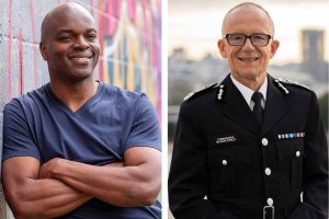 Shaun Bailey (left) and Sir Mark Rowley (right)