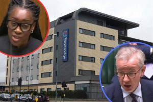 Edmonton MP Kate Osamor challenges Michael Gove in the House of Commons