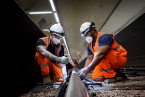 Network Rail maintenance workers