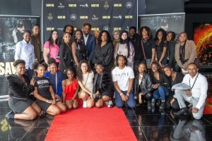 Attendees of the Save Me premiere red carpet event at Enfield Cineworld (credit Enfield Council)