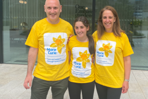 Tali with her parents