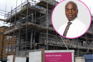 Shaun Bailey AM (inset) wants more homes built by City Hall