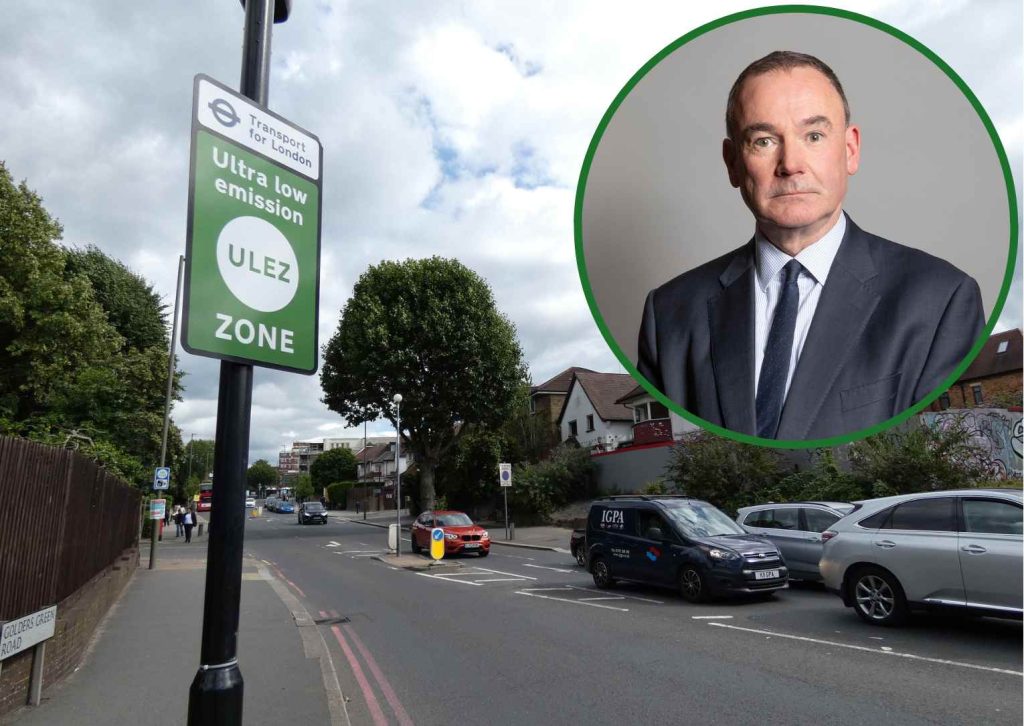 Jon Cruddas MP (inset) wants more drivers exempt from paying Ulez charges