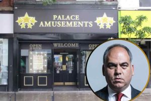 Enfield Southgate MP Bambos Charalambous (inset) is concerned about the impact of Palace Amusements