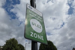 Ultra Low Emission Zone sign