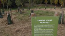 Enfield Living Memorial in Town Park