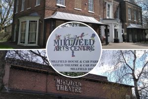 Millfield Arts Centre includes both the house and theatre