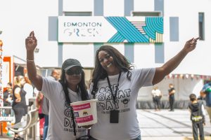 NYCC's chief executive Cynthia Cobourn and manager Avria Bennett