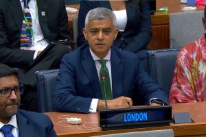 Sadiq Khan at the United Nations this week