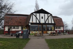 The cafe ar Oakwood Park is among four in the borough currently closed