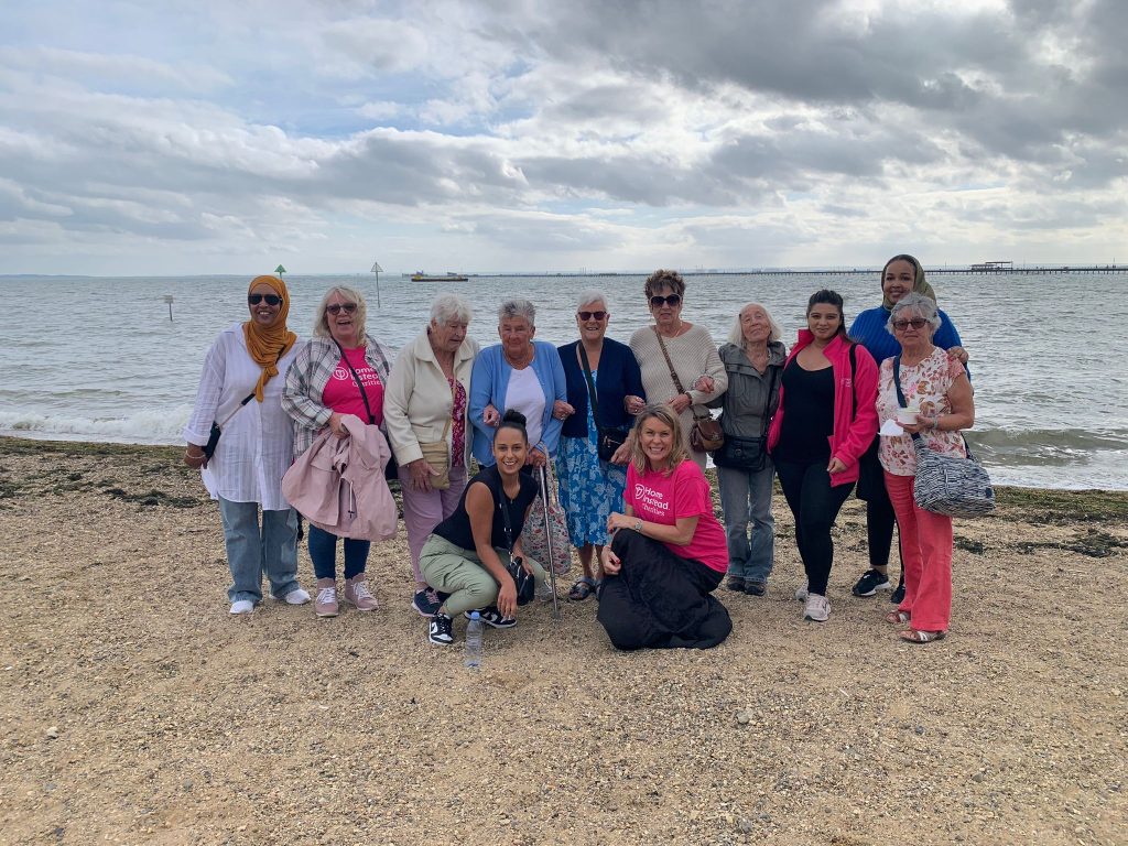 Enfield pensioners on their trip to Southend