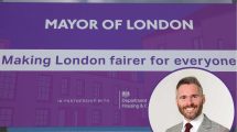 Tom Copley (inset) told London Assembly members affordable housing delivery was down