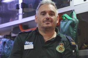 Ben Lees is a paramedic in Edmonton for London Ambulance Service