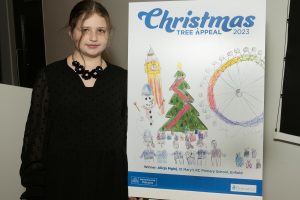 Alicja Mglej with her winning poster