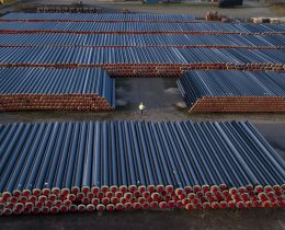 Energetik’s heat network pipes ready for installation across Enfield