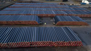 Energetik’s heat network pipes ready for installation across Enfield