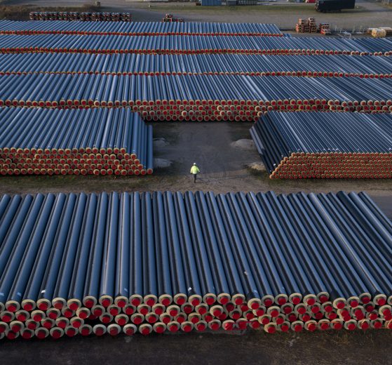 Energetik’s heat network pipes ready for installation across Enfield
