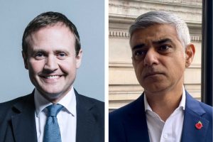 Minister for Security Tom Tugendhat (left) and Mayor of London Sadiq Khan (right)