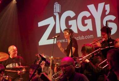 A Ziggy's World Jazz Club night featuring Steve Taylor, Josie Frater and Big Band Explosion